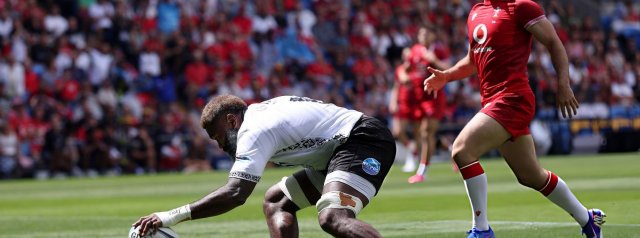 Fiji strike early and fast against Wales