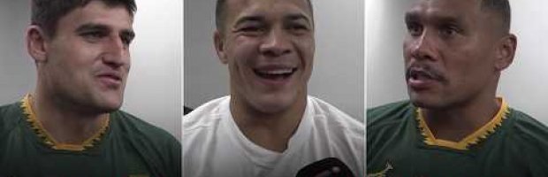 Kolbe, Willemse & de Villiers React To Springboks Beating Englan