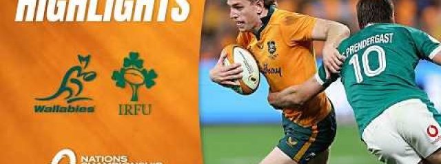 Wallabies v Ireland Highlights | Nations Championship 2026 | Round 1