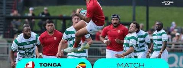 Tonga v Zimbabwe | Nations Cup 2026 | Match Highlights