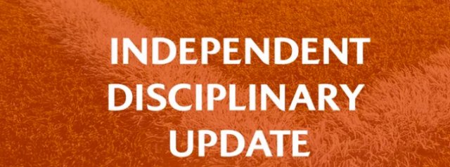 Independent Disciplinary Update: World Rugby Nations Cup