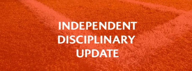 Disciplinary update: Manuel Vareiro and Pedro Vicente (Portugal)
