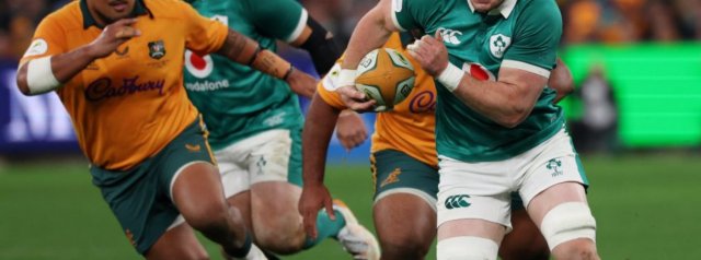 Australia 31-33 Ireland: Late Clarkson try downs Wallabies in thrilling Nations Championship clash