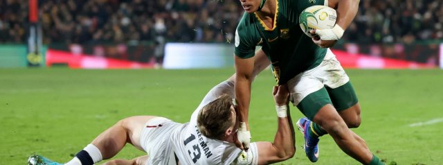 South Africa 45-21 England: Borthwick's men thrashed in Nations Championship opener