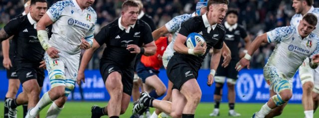 All Blacks team to play Italy in Wellington