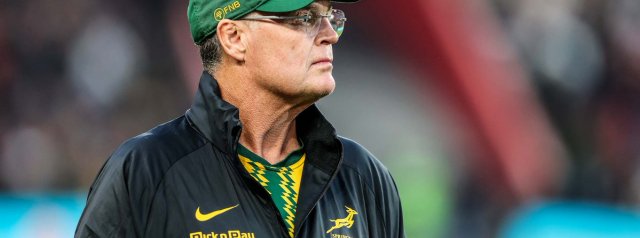 Erasmus becomes record-breaking Springbok coach