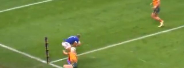 Aaron Grandidier-Nkanang scores on debut for France