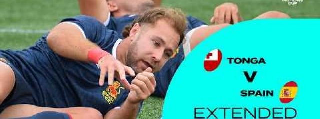 Tonga v Spain | Nations Cup 2026 | Match Highlights