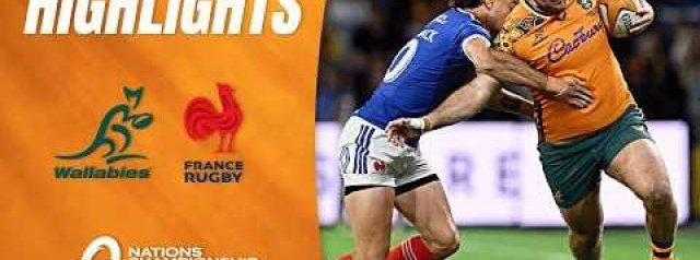 Wallabies v France Highlights | Nations Championship 2026 | Round 2