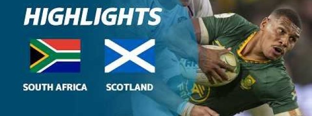 South Africa v Scotland | Match Highlights