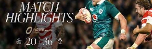 Japan v Ireland: Match Highlights
