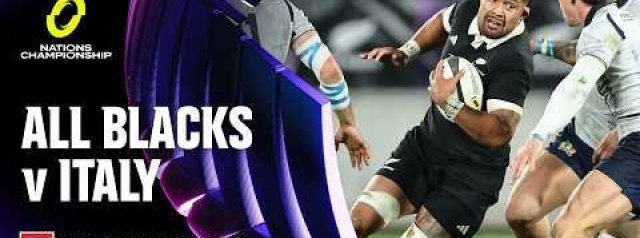 All Blacks v Italy | Highlights