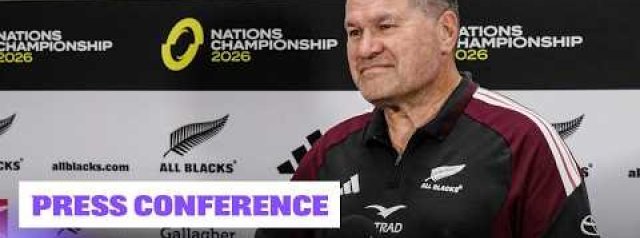 All Blacks Make Four Changes for Ireland Clash | Press Conference