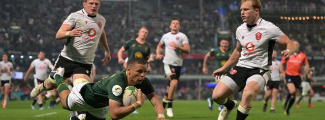 Boks dominate Wales in Durban
