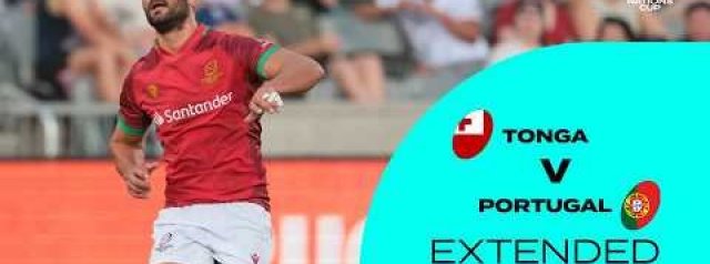 Tonga v Portugal | Nations Cup 2026 | Match Highlights