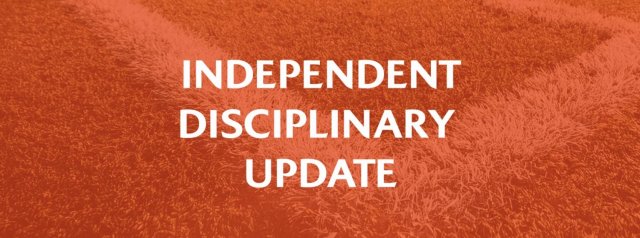 Disciplinary update: Tomás Albornoz (Argentina)