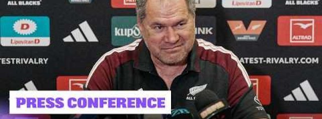 All Blacks Reveal Team to Take on Stormers | Press Conference (Cape Town)