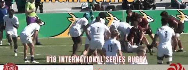 ENGLAND U18 VS GEORGIA U18 - INTERNATIONAL RUGBY SERIES