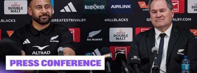 All Blacks Review Stormers Result | Press Conference (Cape Town)