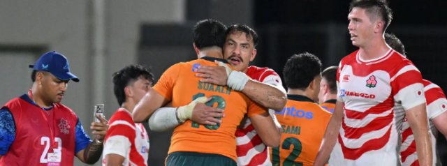 AS IT HAPPENED: Wallabies hold on for tight win over Japan