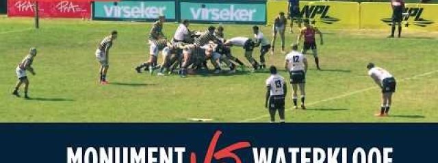 Rugby - Hoërskool Monument vs Hoërskool Waterkloof - Virseker Noordvaal - 8 August 2026