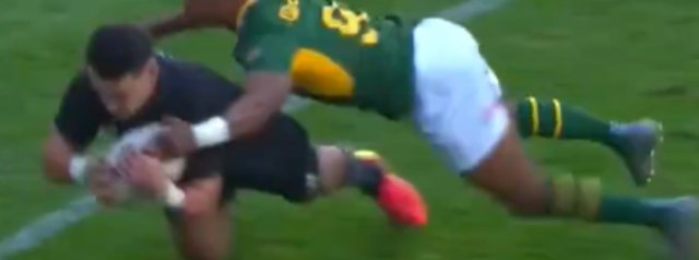 Watch as Will Jordan gives the All Blacks an early lead