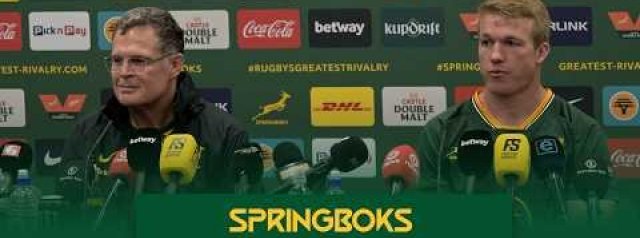 Rassie Erasmus & Pieter-Steph du Toit | Springbok Post-Match Press Conference | 22 August 2026