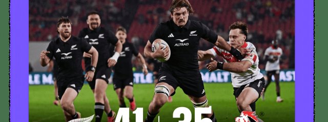 All Blacks make it five wins from five in South Africa
