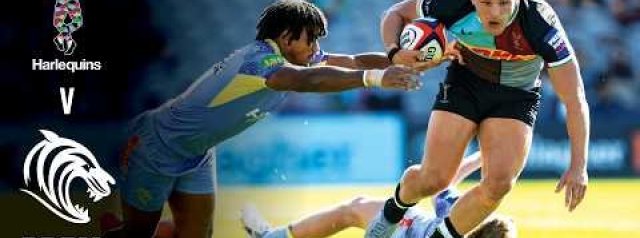 Harlequins v Leicester Tigers | Tries & Best Moments | PREM Rugby Cup Round 1