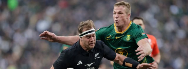 The loose forwards of the Springboks were massive against the All Blacks