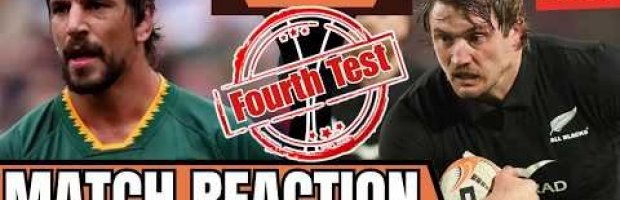 Baltimore Decider! Springboks vs All Blacks 4th Test Review