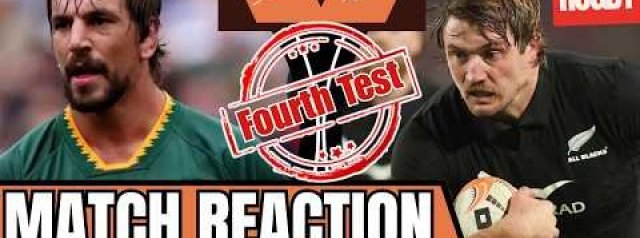 Baltimore Decider! Springboks vs All Blacks 4th Test Review