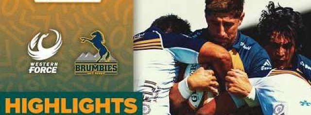 Western Force v ACT Brumbies Highlights | Swyftx Super Rugby AUS 2026 | Round 2