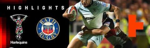 Harlequins vs Bath | Gallagher PREM Rugby Highlights | Round1