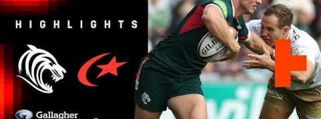 Leicester Tigers vs Saracens | Gallagher PREM Rugby Highlights