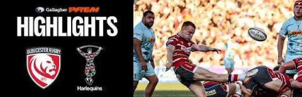 BIG RESULT! Gloucester v Harlequins HIGHLIGHTS & REACTION | Gall