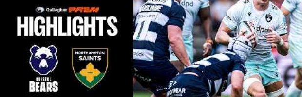 HEAVYWEIGHT CLASH! Bristol Bears v Northampton Saints HIGHLIGHTS