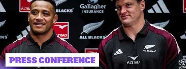 Welcome Back Scott Barrett & Shannon Frizell | All Blacks Press Conference