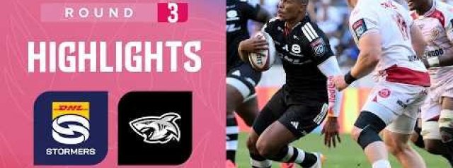 Stormers v Sharks | Highlights | Round 3 | URC 2026/27
