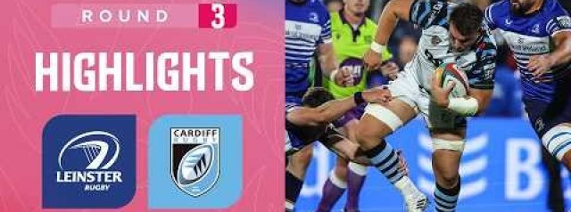 Leinster v Cardiff Rugby | Highlights | Round 3 | URC 2026/27