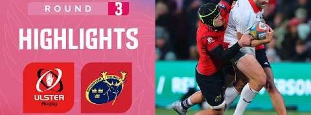Ulster v Munster | Highlights | Round 3 | URC 2026/27