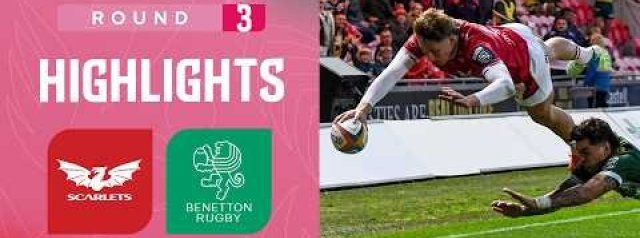 Scarlets v Benetton | Highlights | Round 3 | URC 2026/27