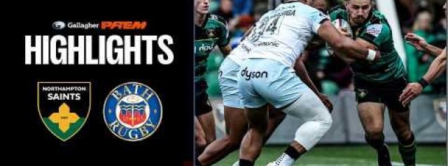 Northampton Saints v Bath HIGHLIGHTS & REACTION, Gallagher PREM 26/27 | Round 3