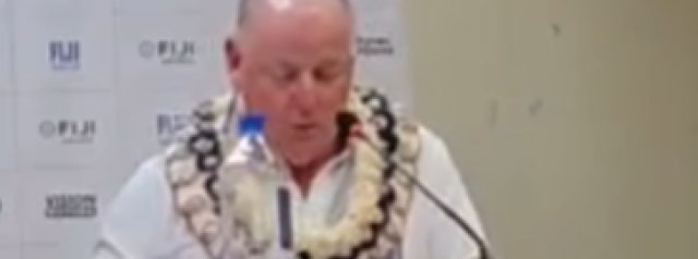 Jake White reacts to becoming the head coach of Fiji