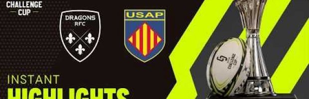 Dragons RFC v USAP | EPCR Challenge Cup Instant Highlights