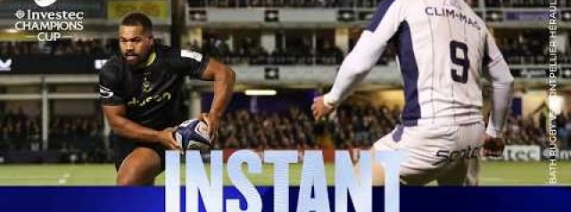 Bath v Montpellier Hérault Rugby | Investec Champions Cup Instant Highlights