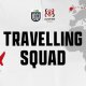Ulster travelling squad announced.