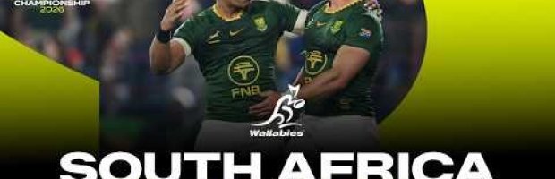 EVERY TRY | South Africa in the Nations Championship