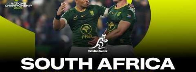 EVERY TRY | South Africa in the Nations Championship