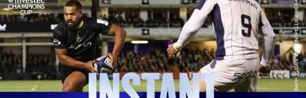 Bath v Montpellier Hérault Rugby | Investec Champions Cup Insta
